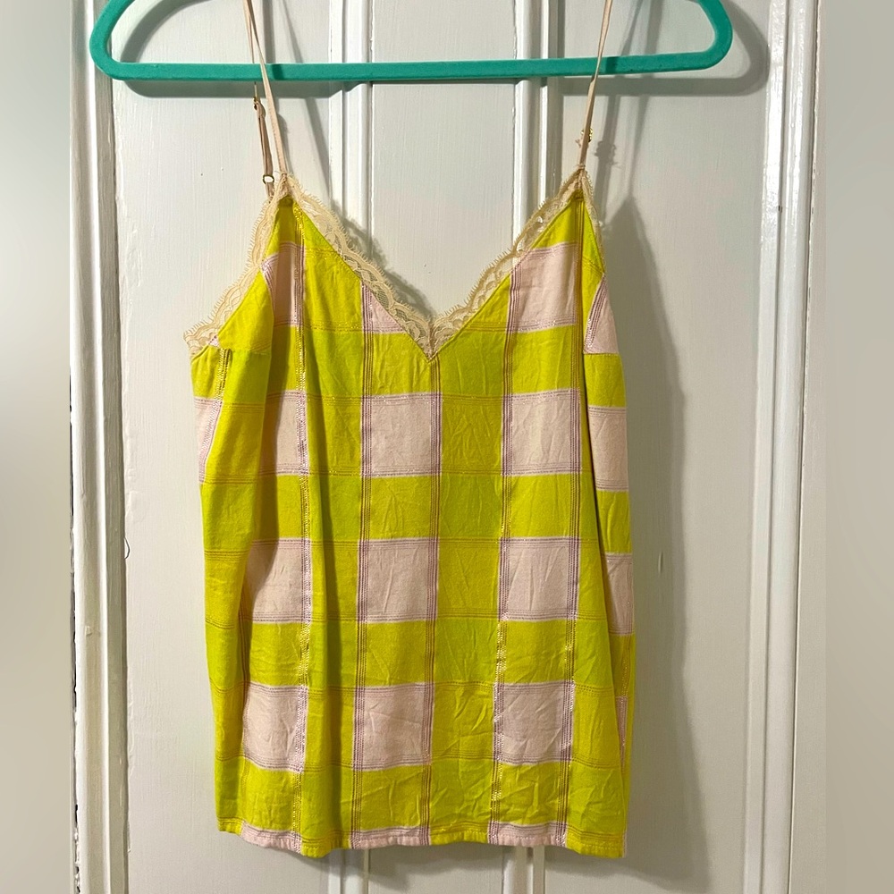Victoria Secret Plaid Tank